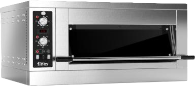FD64-1-M FIN-DEKO manuális elektromos etázskemence 60x40 cm-es sütőfelülettel