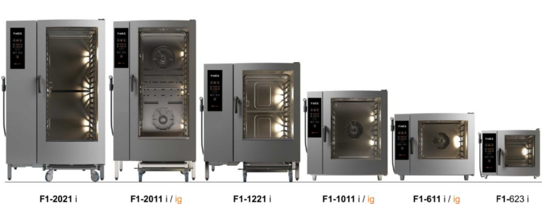 PRO-COOK F1-2021 kombi gőzsütő kombi sütő professzionális sütőipari felhasználásra